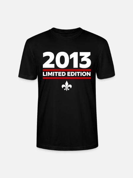 2013 Limited Edition - Stanley/Stella CRAFTER Unisex Organic T-Shirt - black