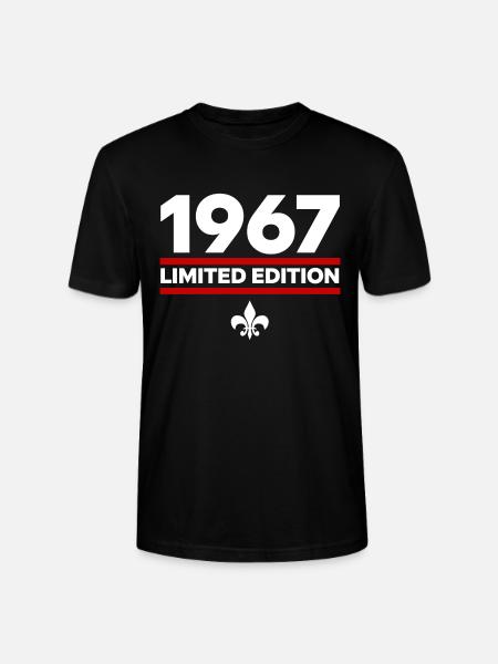Édition limitée de 1967 - T-shirt bio CRAFTER Stanley Stella Unisexe - noir