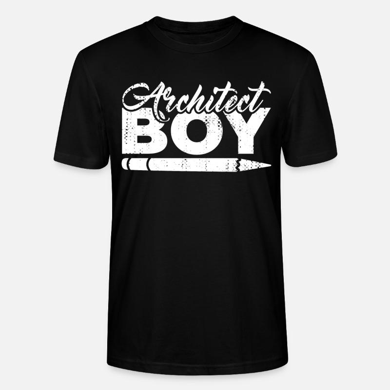 Garçon d’architecte - T-shirt bio CRAFTER Stanley Stella Unisexe - noir