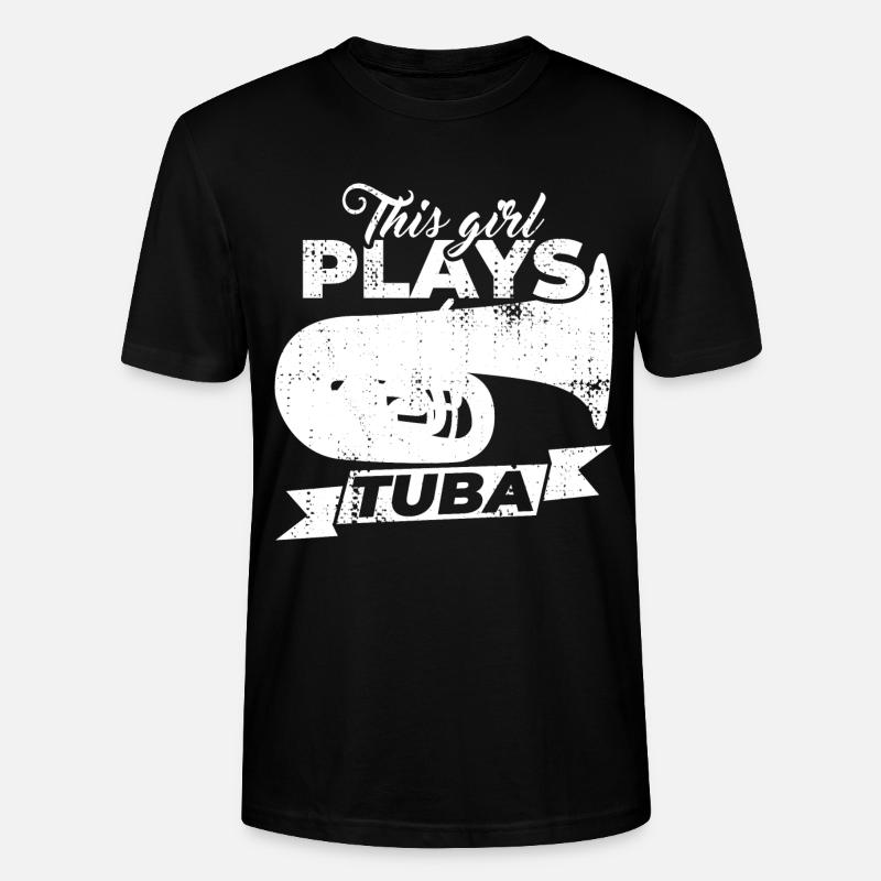 Tuba Mädchen - Stanley/Stella Unisex Bio-T-Shirt CRAFTER - Schwarz