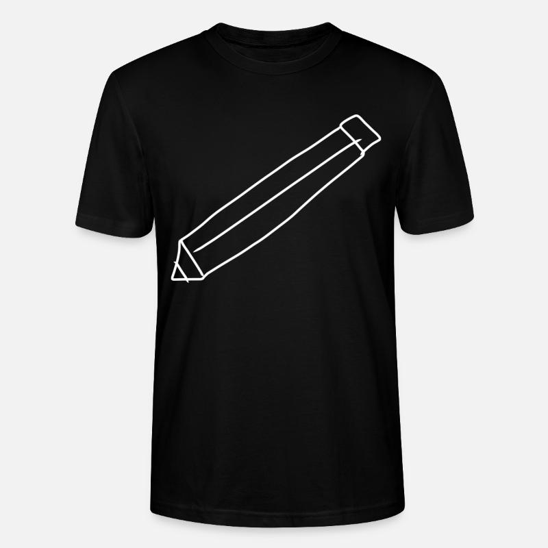 Dessin d’icône de stylo - T-shirt bio CRAFTER Stanley Stella Unisexe - noir