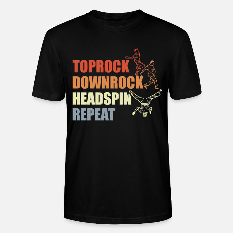 Breakdance Routine - T-shirt bio CRAFTER Stanley Stella Unisexe - noir