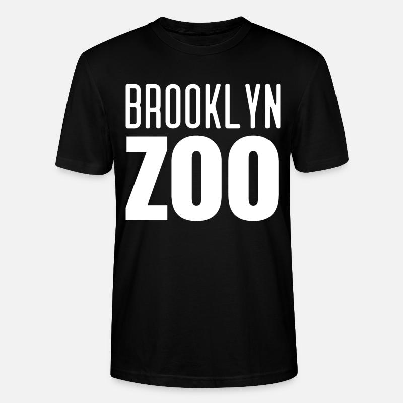 Brooklyn zoo - T-shirt bio CRAFTER Stanley Stella Unisexe - noir