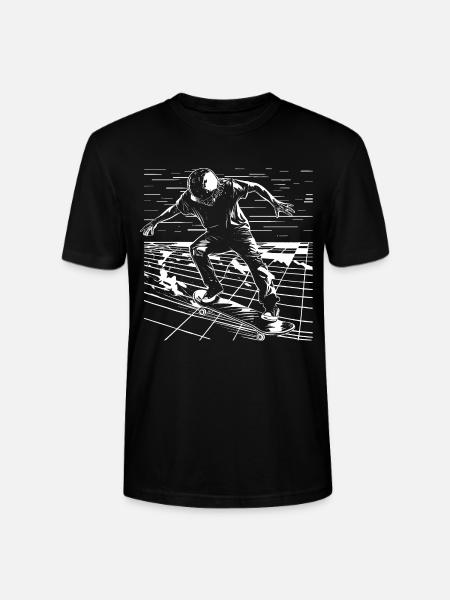 Skater Graphics - Stanley/Stella CRAFTER Unisex Organic T-Shirt - black