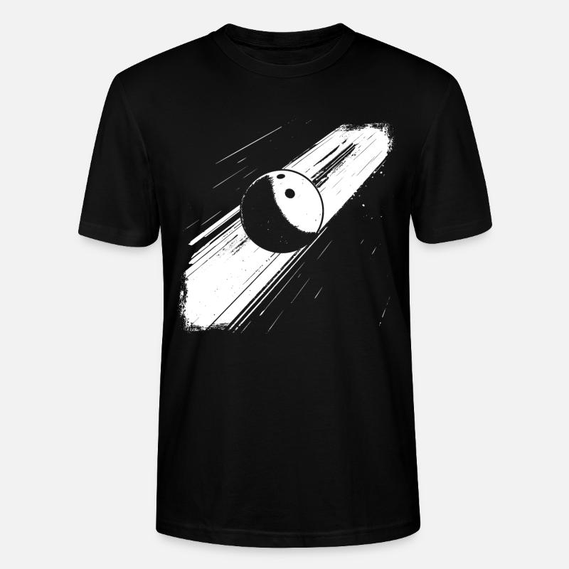 Boule de bowling - T-shirt bio CRAFTER Stanley Stella Unisexe - noir