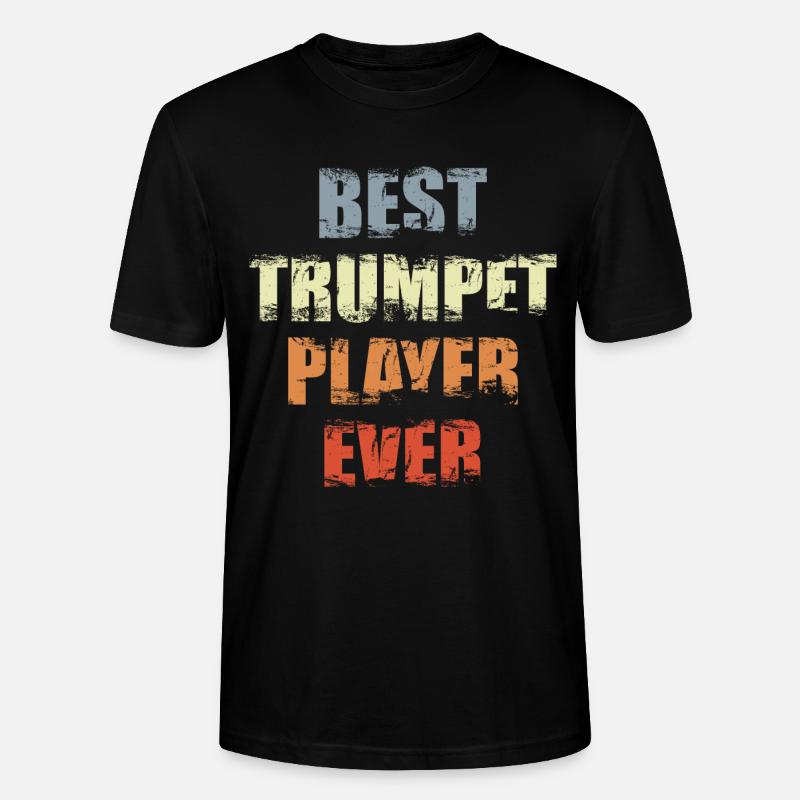 Bester Trompetenspieler - Stanley/Stella Unisex Bio-T-Shirt CRAFTER - Schwarz