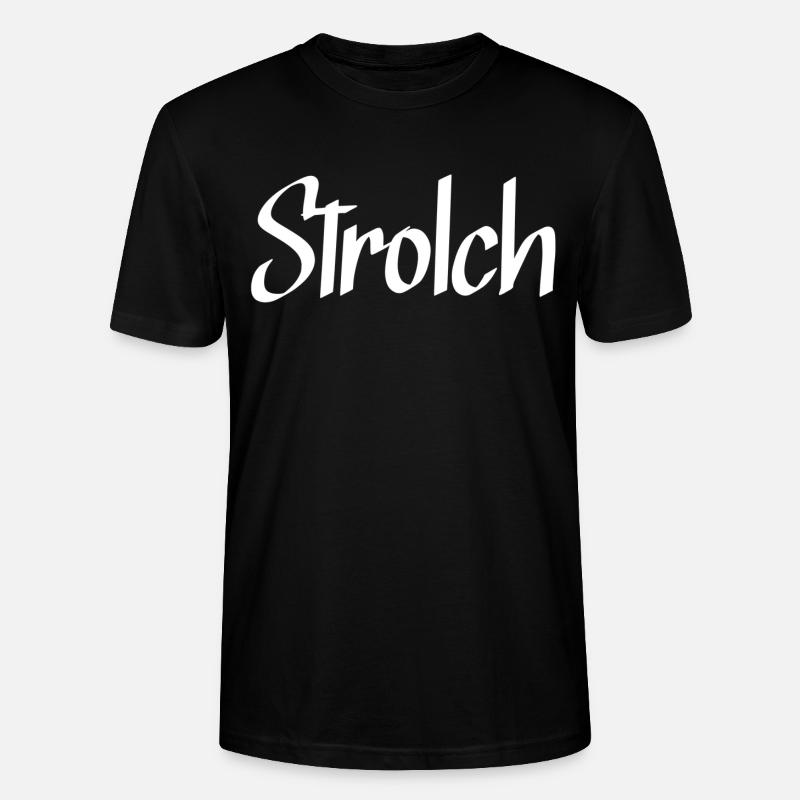 Strolch - Stanley/Stella Unisex Bio-T-Shirt CRAFTER - Schwarz