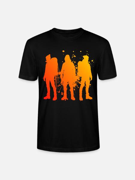 Bouldering Climbers Boulder Women Men - Stanley/Stella CRAFTER Unisex Organic T-Shirt - black