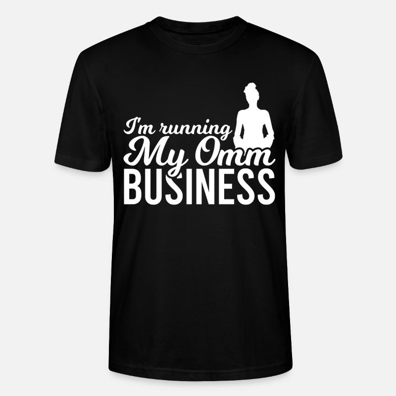 Yogalehrer Witz - Stanley/Stella Unisex Bio-T-Shirt CRAFTER - Schwarz