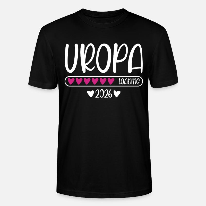 Uropa 2026 loading - Stanley/Stella Unisex Bio-T-Shirt CRAFTER - Schwarz