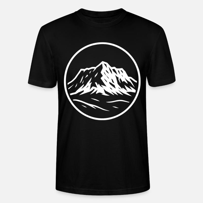 Zugspitze - Stanley/Stella Unisex Bio-T-Shirt CRAFTER - Schwarz