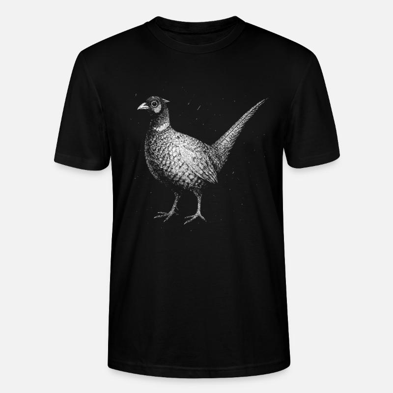 Fasaani - Stanley/Stella CRAFTER unisex luomu-t-paita - musta