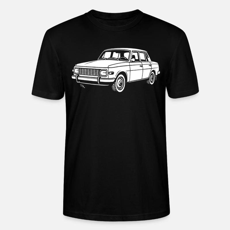 DDR auf vier Rädern - Stanley/Stella Unisex Bio-T-Shirt CRAFTER - Schwarz