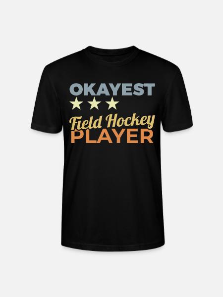 Bester Hockeyspieler - Stanley/Stella Unisex Bio-T-Shirt CRAFTER - Schwarz