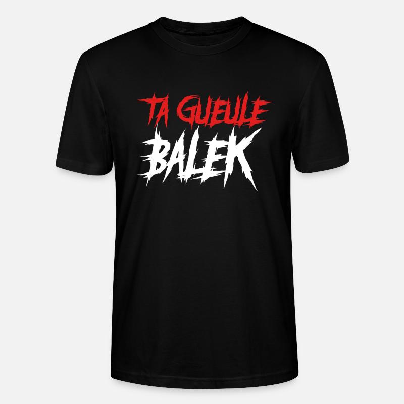 TGB - T-shirt bio CRAFTER Stanley Stella Unisexe - noir
