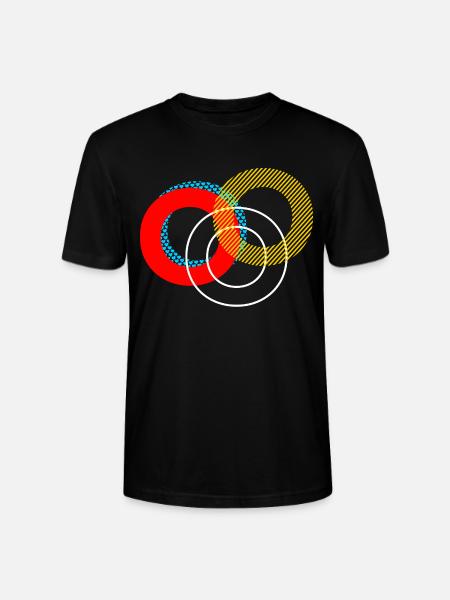 o Conception de lettrage - T-shirt bio CRAFTER Stanley Stella Unisexe - noir