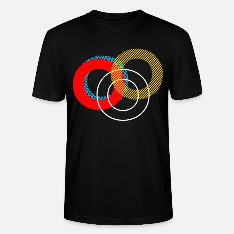 o Conception de lettrage - T-shirt bio CRAFTER Stanley Stella Unisexe - noir