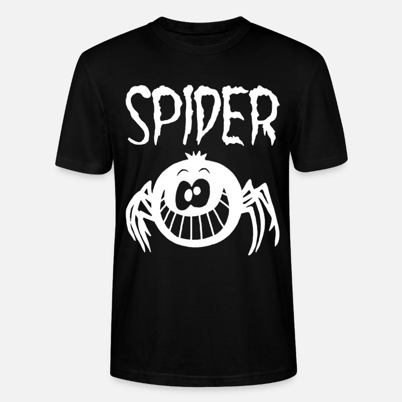 Le sourire de l'araignée blanche - T-shirt bio CRAFTER Stanley Stella Unisexe - noir