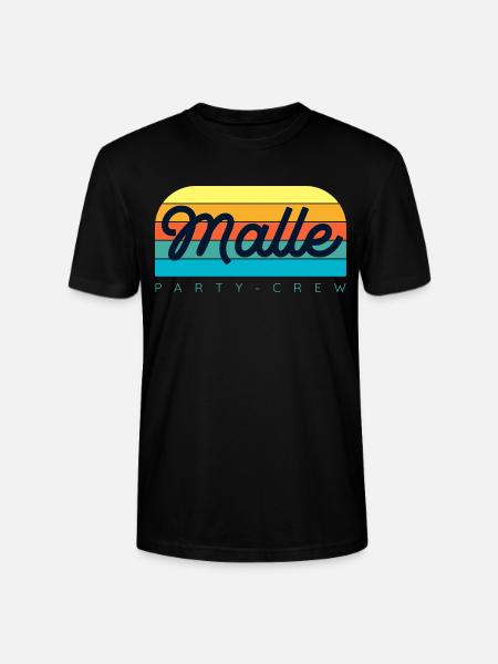 Malle Party Crew - Stanley/Stella CRAFTER Unisex Organic T-Shirt - black