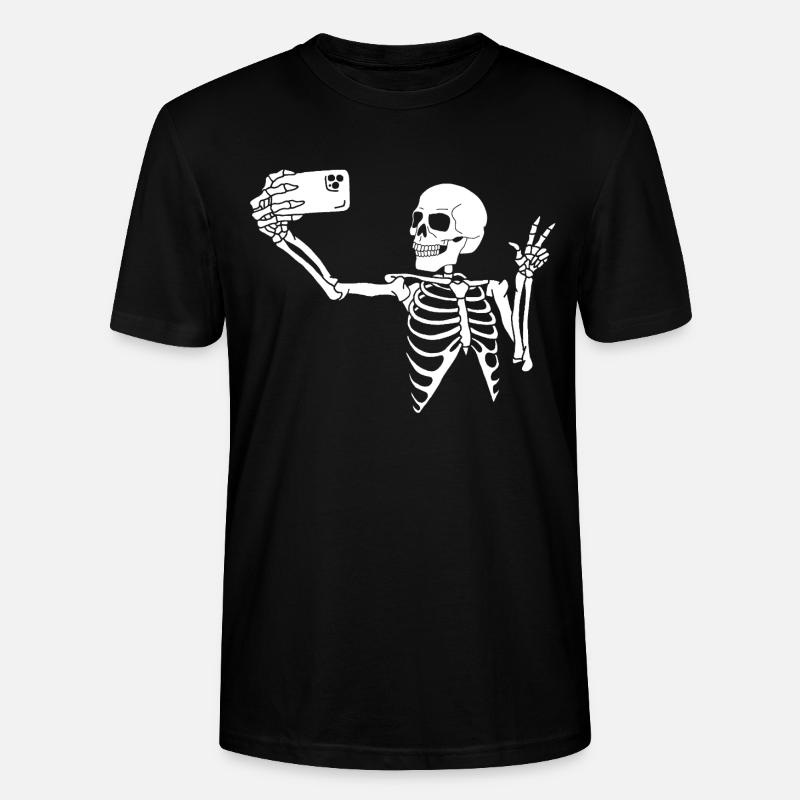 Ein letztes Selfie - Stanley/Stella Unisex Bio-T-Shirt CRAFTER - Schwarz