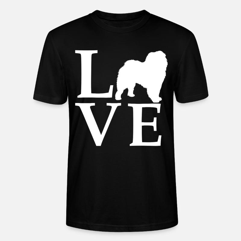 Chow Chow - Stanley/Stella Unisex Bio-T-Shirt CRAFTER - Schwarz