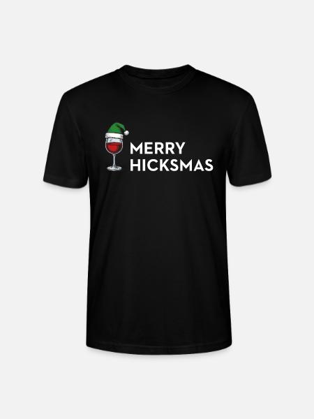 Merry Hicksmas – Anti Xmas Edition - Stanley/Stella Unisex Bio-T-Shirt CRAFTER - Schwarz