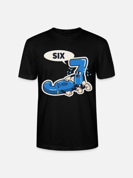 67 Six Seven Meme Christmas Italian meme - Stanley/Stella CRAFTER Unisex Organic T-Shirt - black