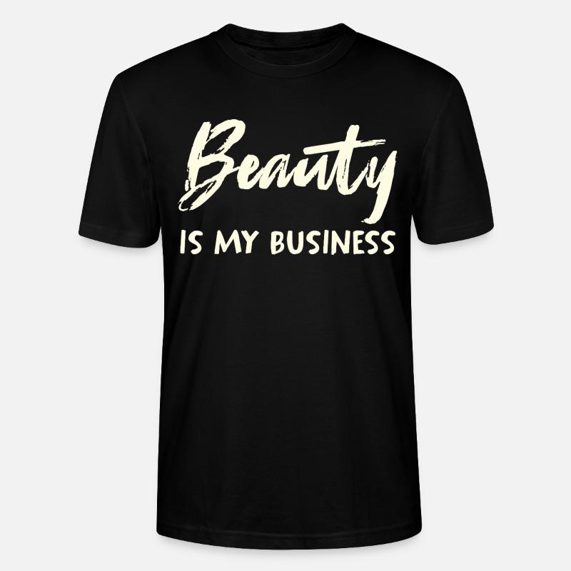 La beauté est mon affaire - T-shirt bio CRAFTER Stanley Stella Unisexe - noir