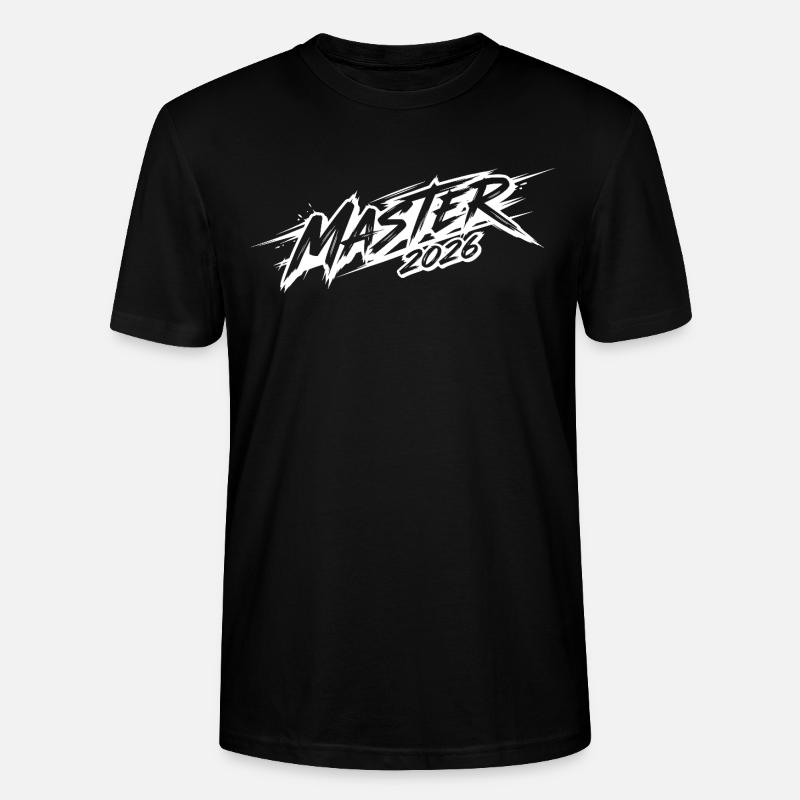 Master 2026 - Stanley/Stella Unisex Bio-T-Shirt CRAFTER - Schwarz