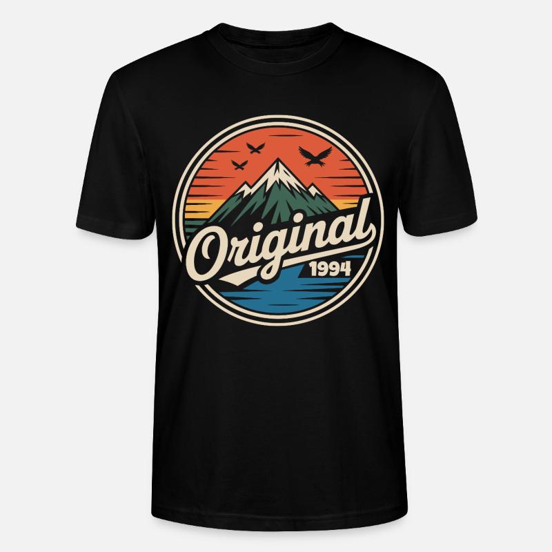 Original-Retro-Jubiläum von 1994 - Stanley/Stella Unisex Bio-T-Shirt CRAFTER - Schwarz