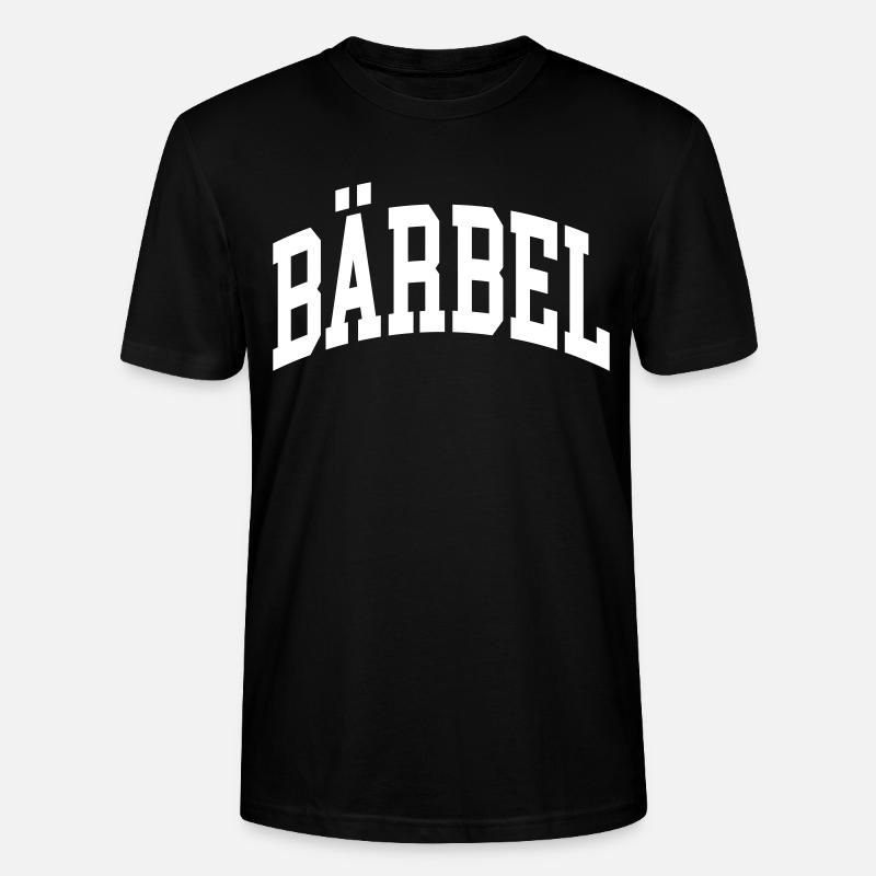 Bärbel - Stanley/Stella Unisex Bio-T-Shirt CRAFTER - Schwarz
