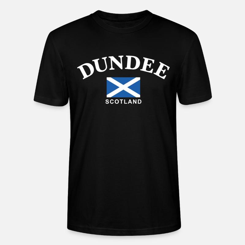 Dundee, Schottland - Stanley/Stella Unisex Bio-T-Shirt CRAFTER - Schwarz