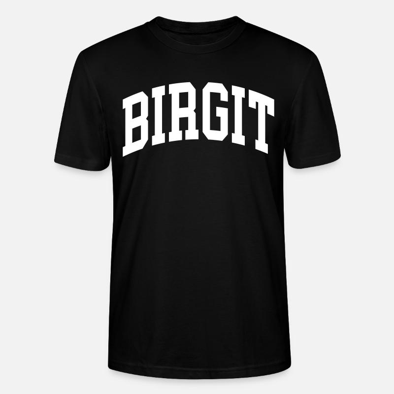 Birgit - Stanley/Stella Unisex Bio-T-Shirt CRAFTER - Schwarz