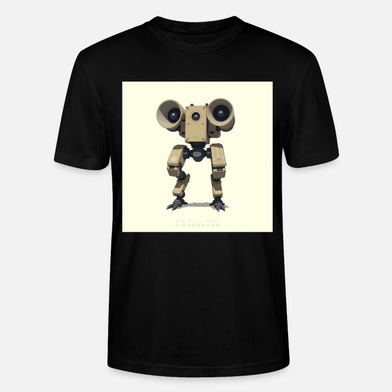 OBM_Eigenbraun - Stanley/Stella Unisex Bio-T-Shirt CRAFTER - Schwarz