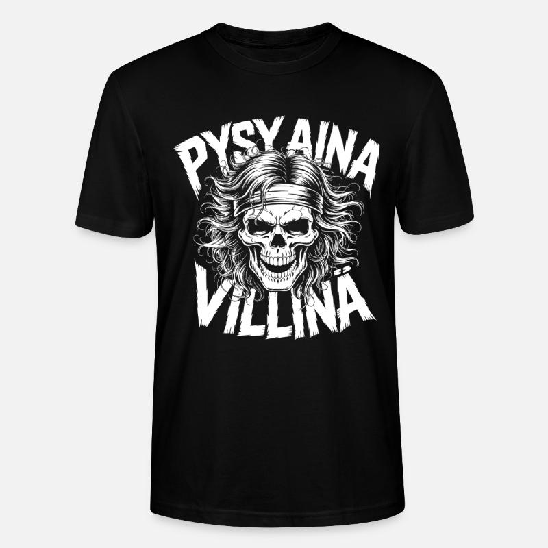Wildschädel-Design - Stanley/Stella Unisex Bio-T-Shirt CRAFTER - Schwarz