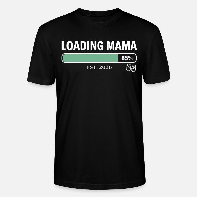 Loading Mama 2026 Schwangerschaft - Stanley/Stella Unisex Bio-T-Shirt CRAFTER - Schwarz