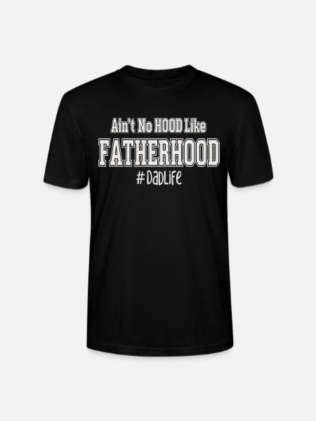 Vater Spruch Fatherhood DadLife - Stanley/Stella Unisex Bio-T-Shirt CRAFTER - Schwarz