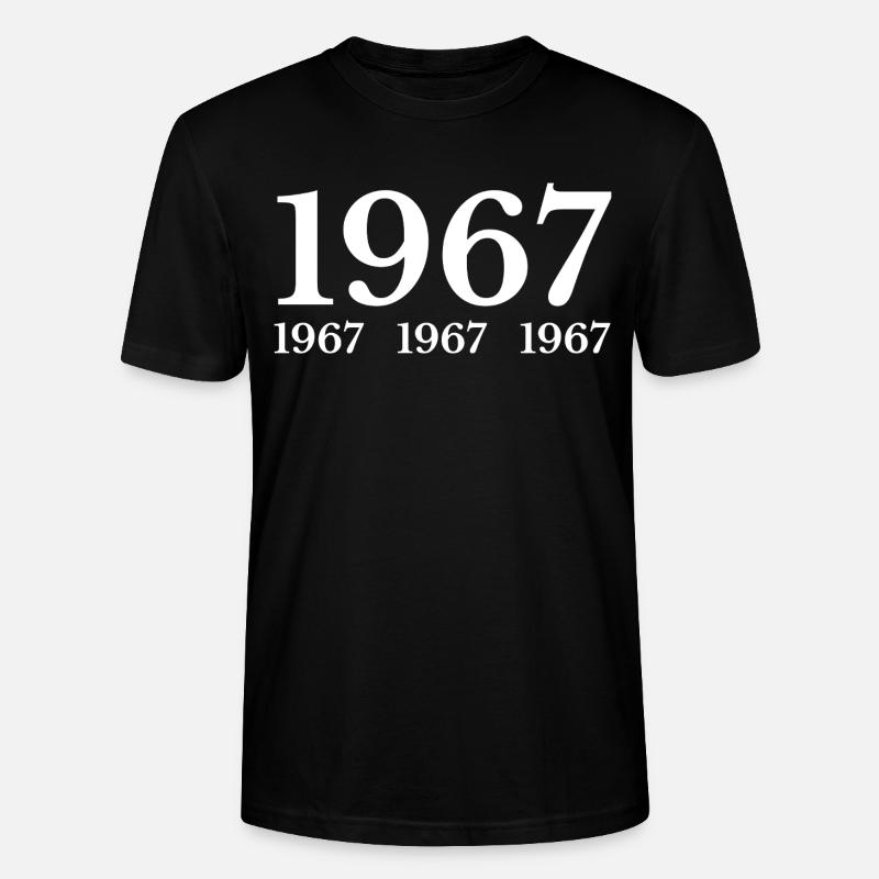 1967 - Stanley/Stella Unisex Bio-T-Shirt CRAFTER - Schwarz