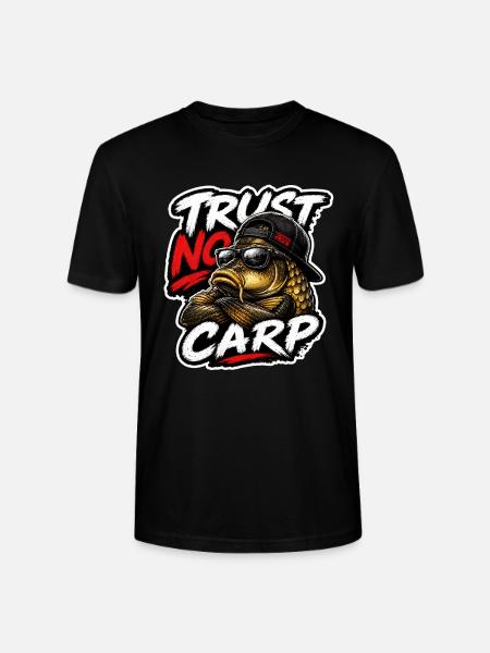 Karpfenfischer-Hemd – Design für Karpfenabhängige - Stanley/Stella Unisex Bio-T-Shirt CRAFTER - Schwarz