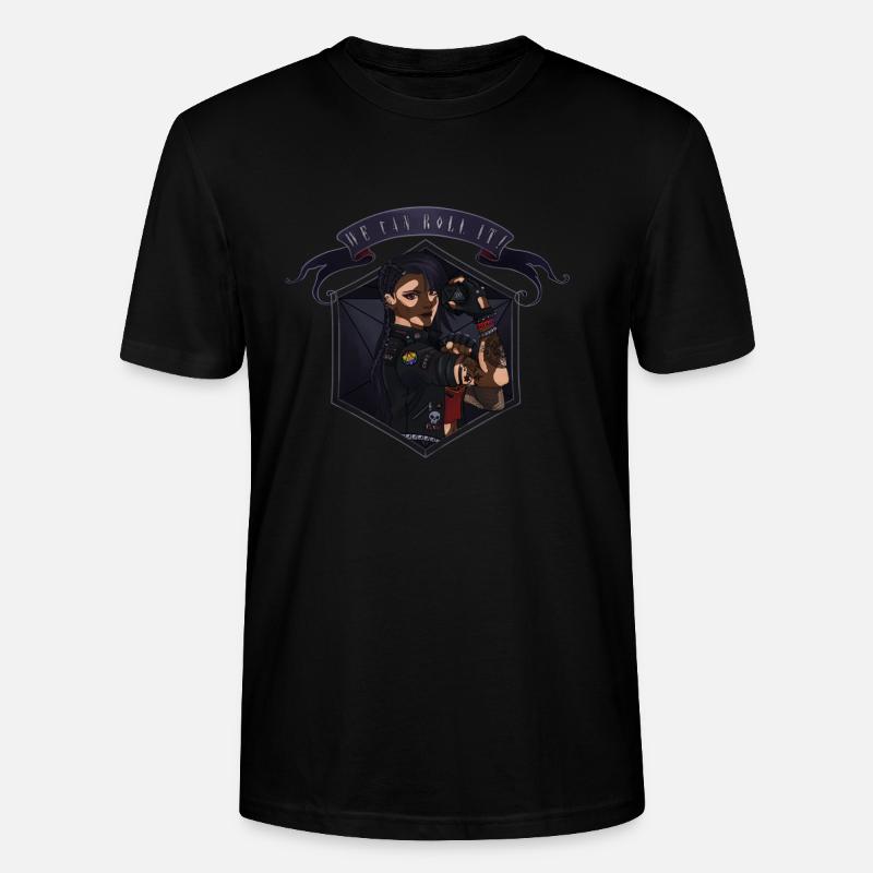 We can roll it ! Vitiligo - T-shirt bio CRAFTER Stanley Stella Unisexe - noir