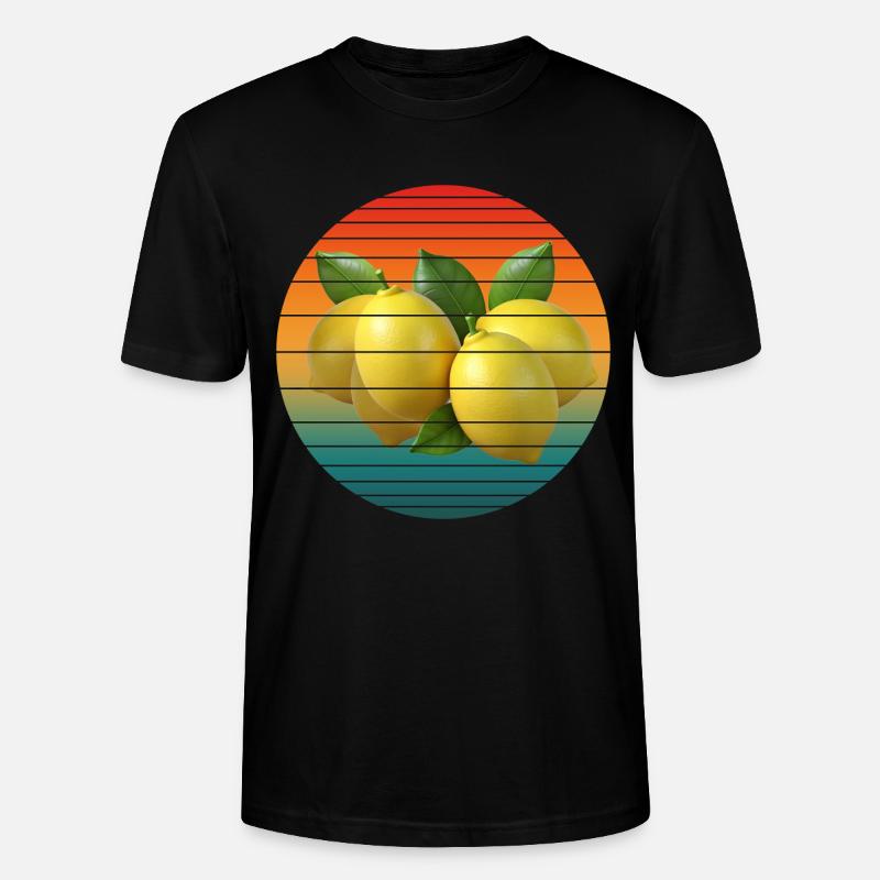 Fruit du citron - T-shirt bio CRAFTER Stanley Stella Unisexe - noir