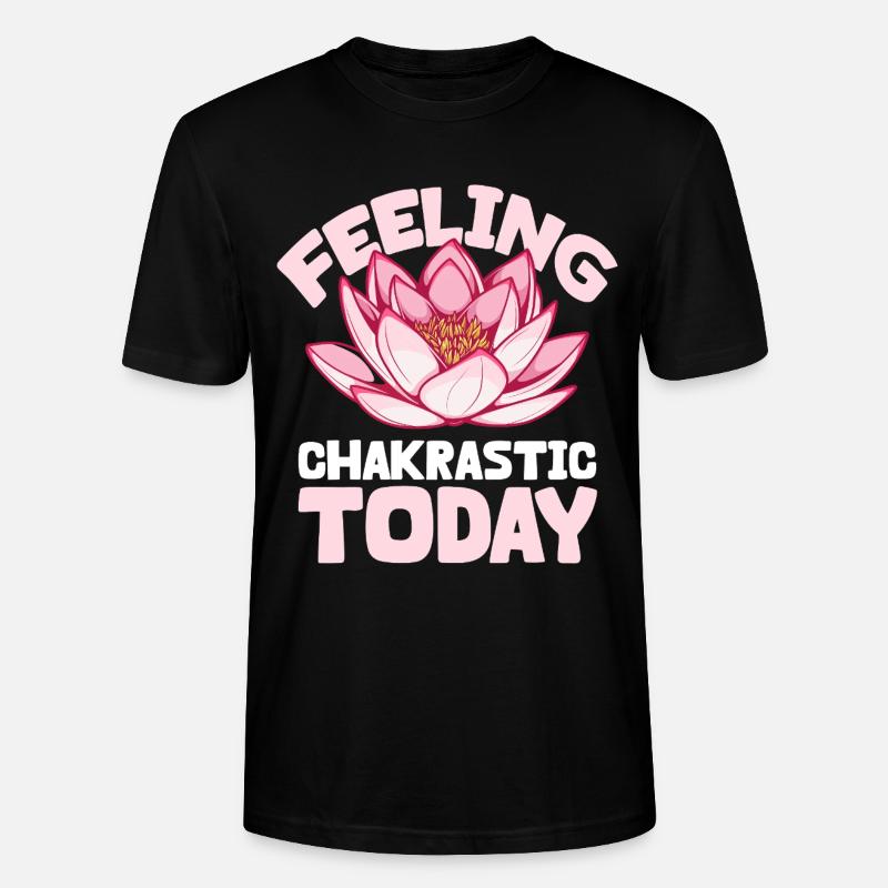 Chakra Feeling - Gute Energie - Stanley/Stella Unisex Bio-T-Shirt CRAFTER - Schwarz
