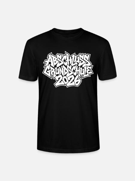 Elementary School Graduation 2026 Graffiti - Stanley/Stella CRAFTER Unisex Organic T-Shirt - black