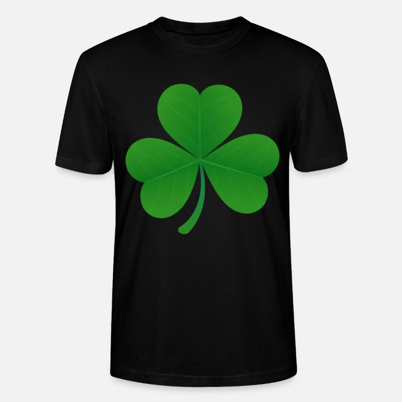 Shamrock - T-shirt bio CRAFTER Stanley Stella Unisexe - noir