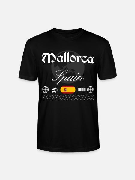 Mallorca Spanien Streetwear Reise Souvenir - Stanley/Stella Unisex Bio-T-Shirt CRAFTER - Schwarz