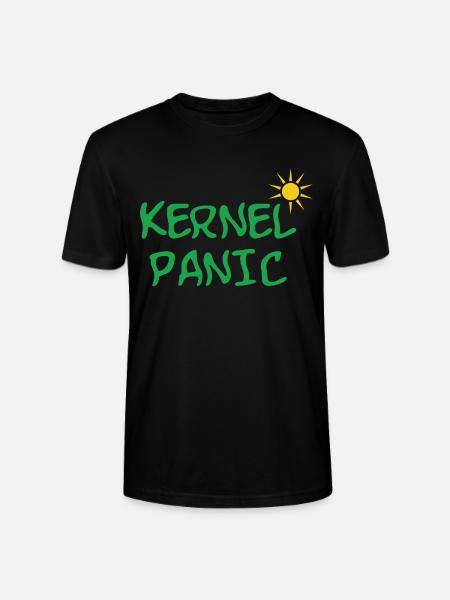Kernel Panic - IT - Stanley/Stella CRAFTER Unisex Organic T-Shirt - black