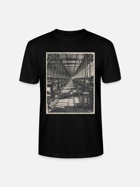 Lost Places Fox Retro Industria Crimini Animali - Maglietta unisex ecologica CRAFTER di Stanley/Stella - nero