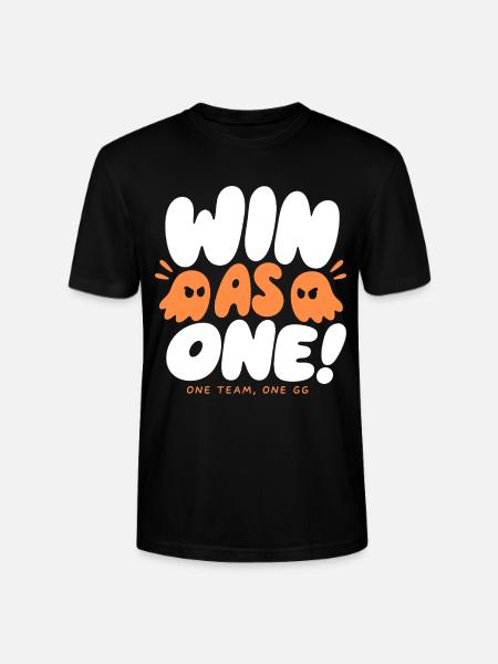 Win as One Gaming Team - Stanley/Stella CRAFTER Unisex Organic T-Shirt - black