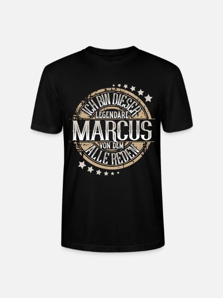 Marcus - Stanley/Stella Unisex Bio-T-Shirt CRAFTER - Schwarz
