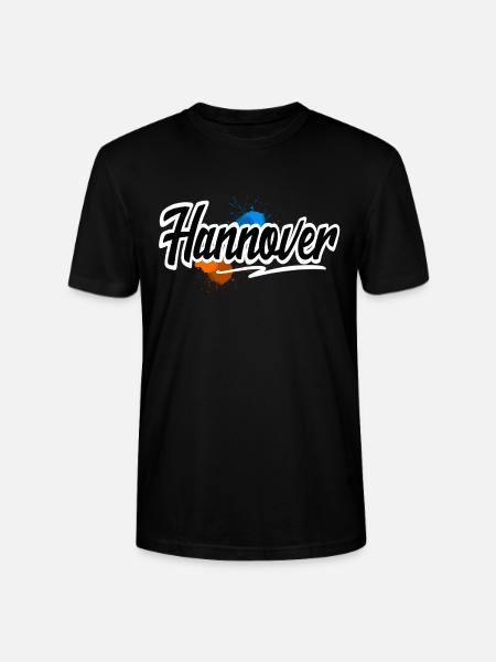 Hannover - Stanley/Stella Unisex Bio-T-Shirt CRAFTER - Schwarz